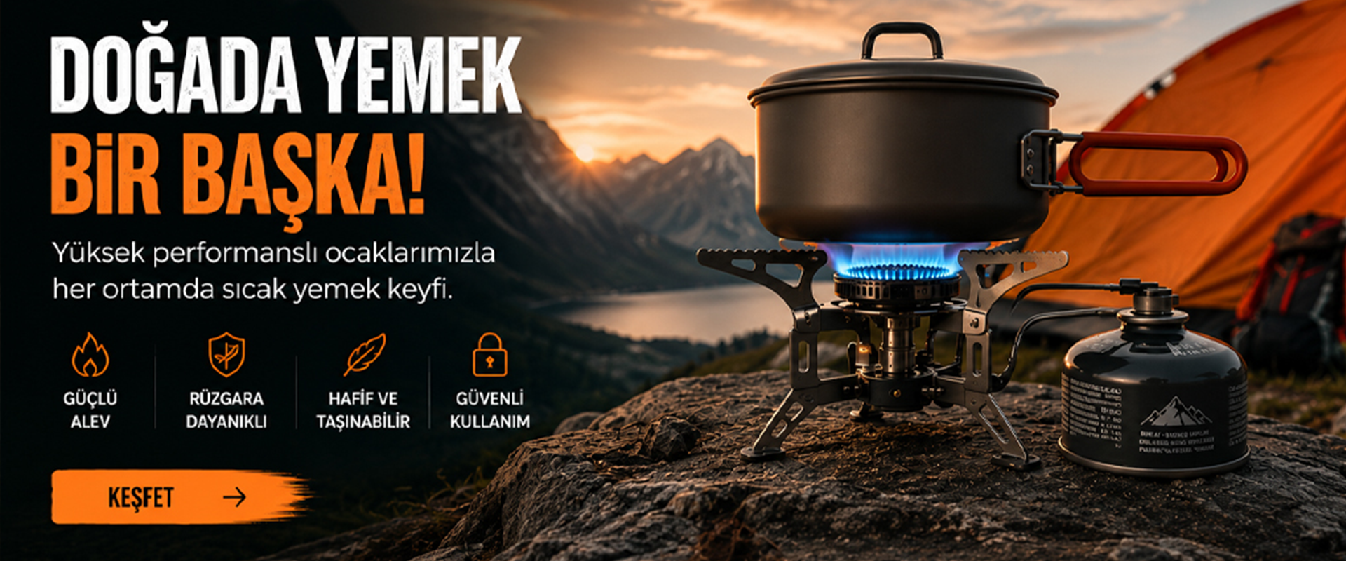 DOĞADA YEMEK BİR BAŞKA